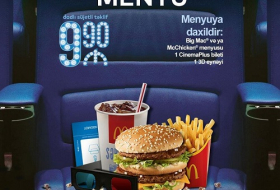 `CinemaPlus` və `McDonald`s`-dan birgə yeni aksiya - VİDEO